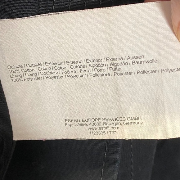 ESPRIT Collection Classic Black Trench Coat Office Siren Capsule Wardrobe 6 - Picture 15 of 16